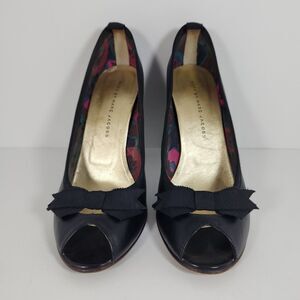 Marc By Marc Jacobs Peep Toe High Heels Made In Italy Womens 39.5 Size 8.5 US